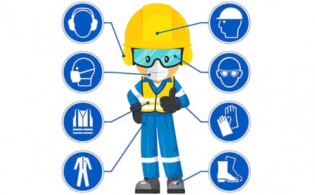 呵護工作者安全，從佩戴勞保用品做起