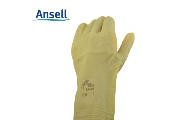 3215天然橡膠機械防護手套