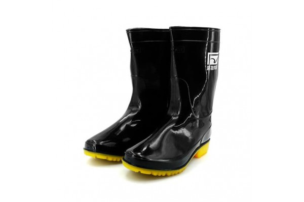 906 耐油耐酸堿防滑中筒雨鞋
