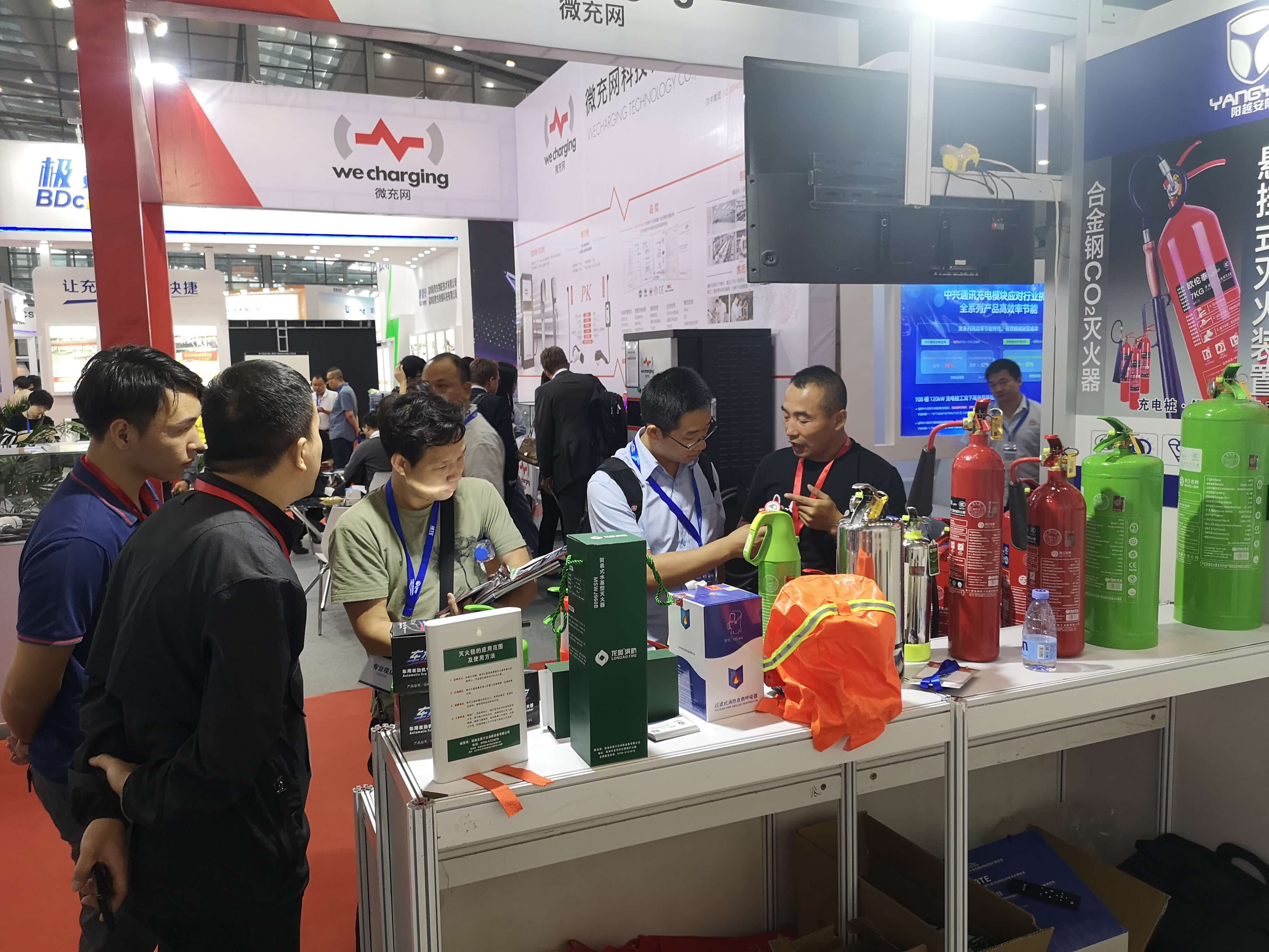 廣州陽越安防赴深圳參加2019第三屆深圳國際充電（站）樁技術(shù)設(shè)備展覽會（簡稱CPTE）