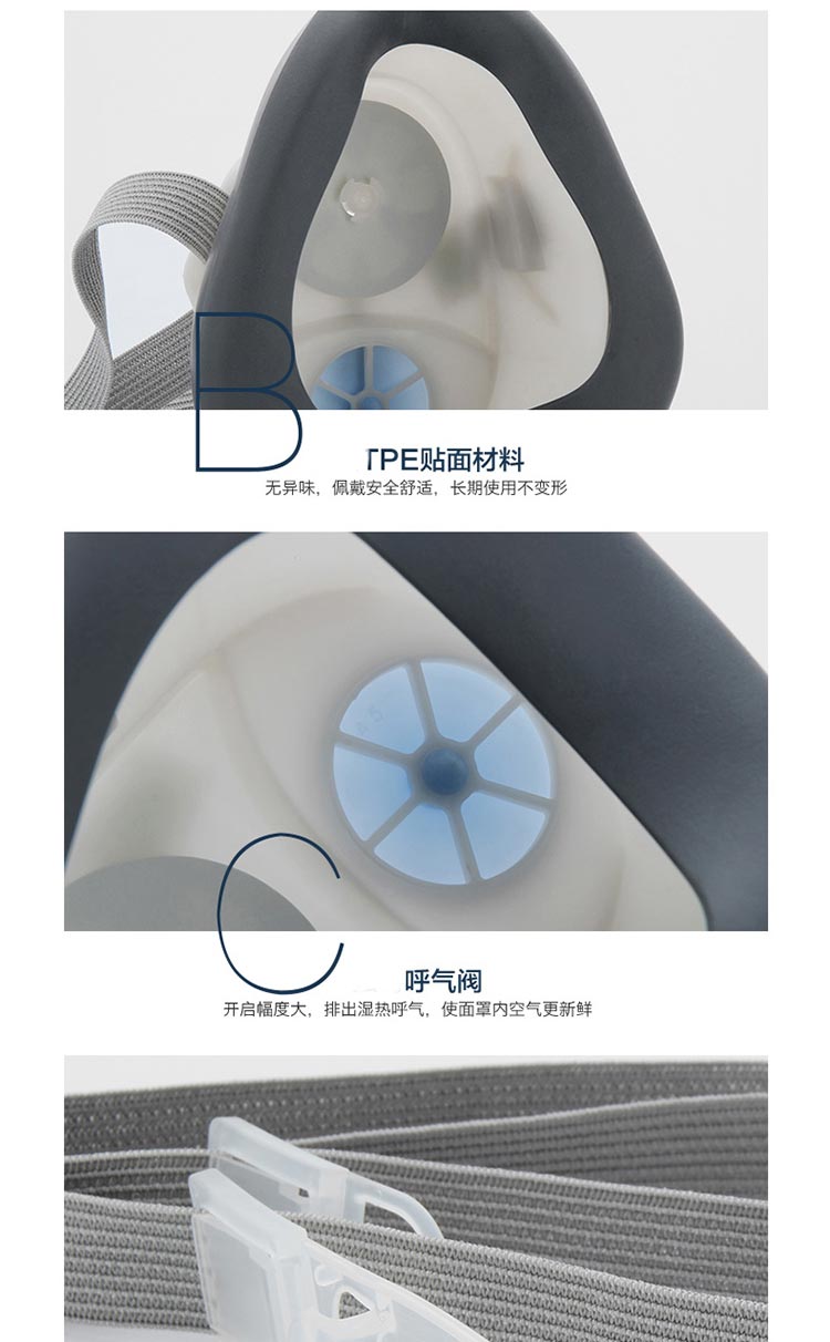 3M 1211 KN90 顆粒物呼吸防護套裝