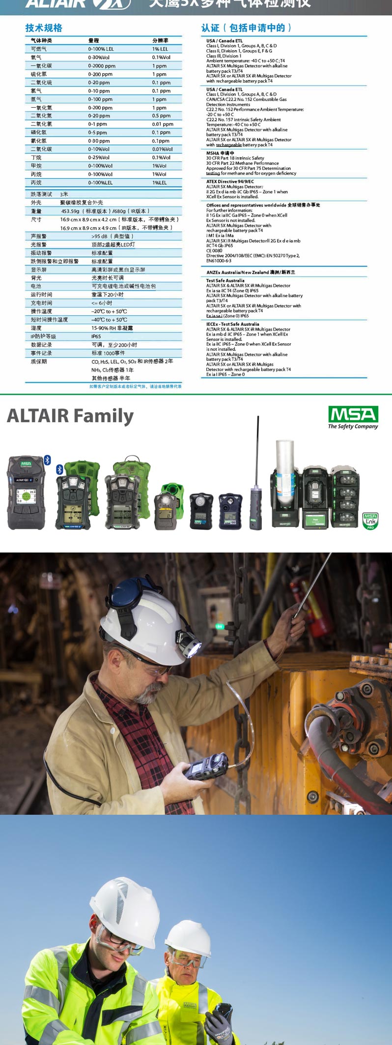 梅思安 10172348 天鷹5X氣體檢測(cè)儀