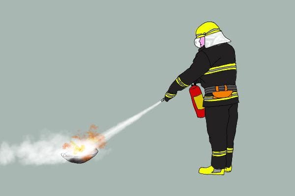 你知道如何正確使用滅火器，才能有效控制火勢嗎？
