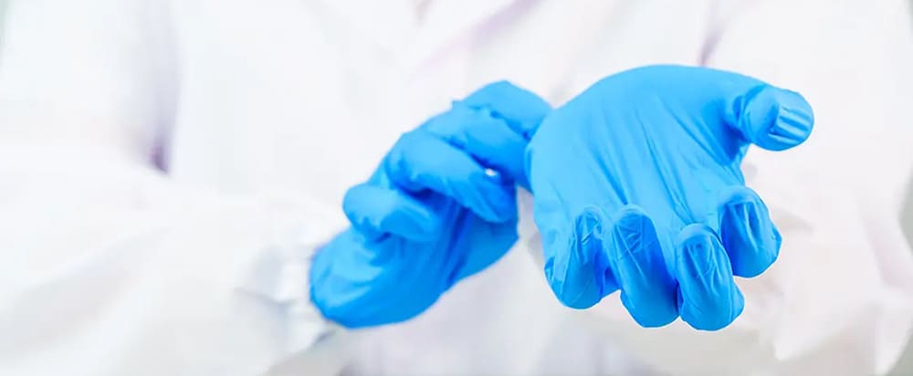 乳膠手套能否有效防止長水泡？